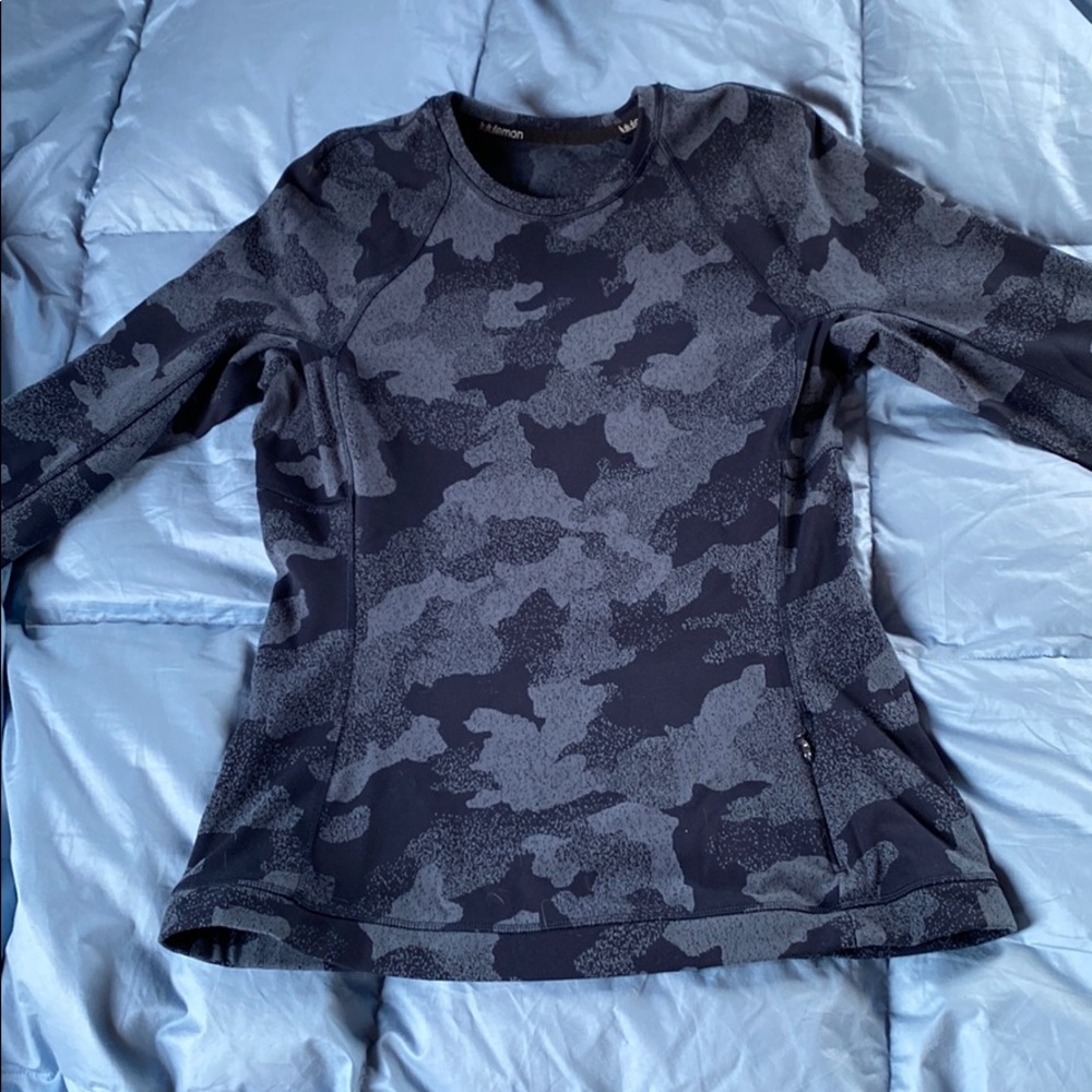 Lululemon long sleeve fleece shirt - Picture 3 of 3